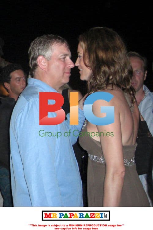 Prince Andrew Hooks Up at Party