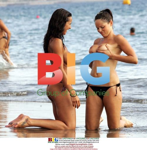 Jerry and Jamelah Play on Beach