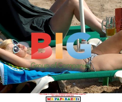 Peaches Geldof Topless in Ibiza