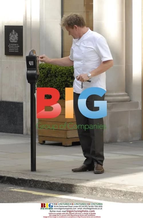 Gordon Ramsay out in London