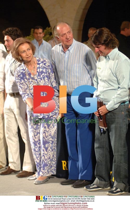 Spanish Royals attend Breitling Race King Cup