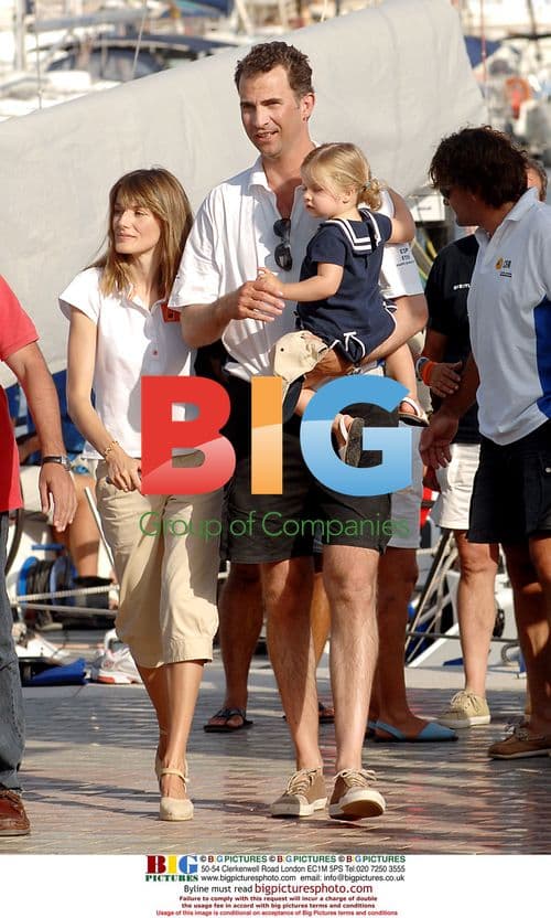 Spanish Royals at Breitling Race King Cup