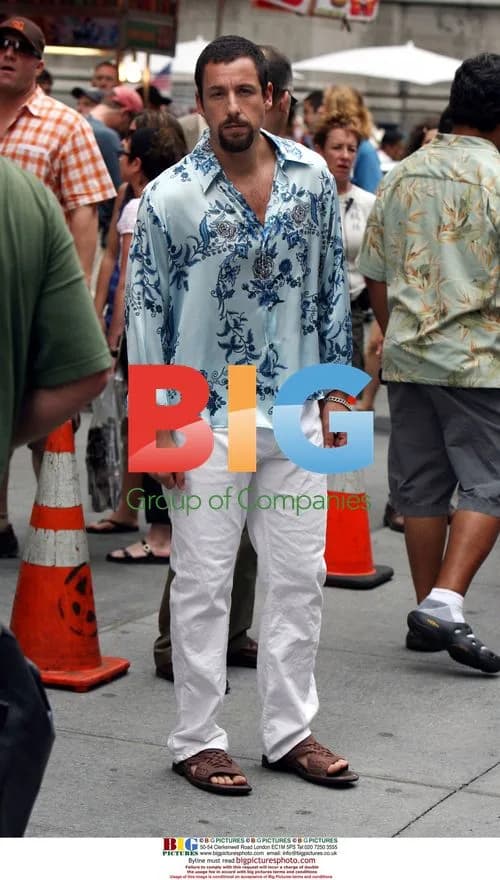 Adam Sandler on 'Zohan' set