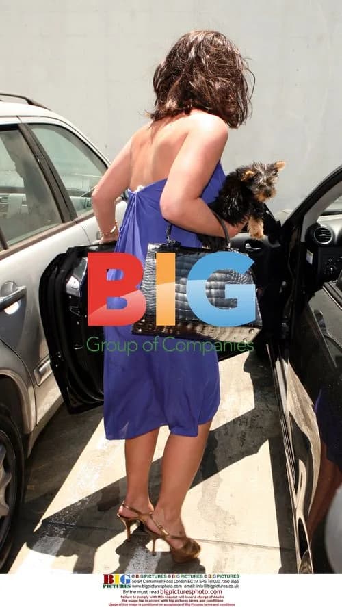Britney Spears on Vitamin Run with Dog