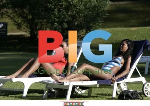 Charley Uchea relaxing by the pool with sister Jade