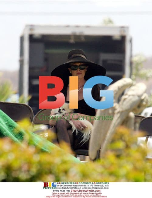 Melanie Griffith Filming "Viva Laughlin"