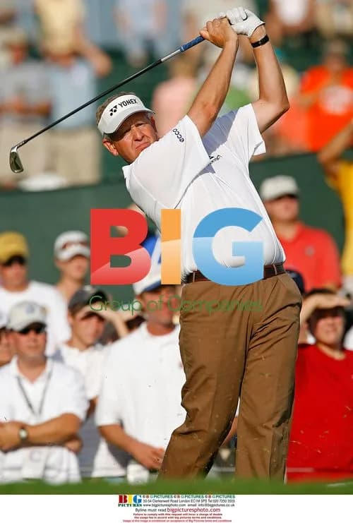 Colin Montgomerie Tees Off at PGA Championship