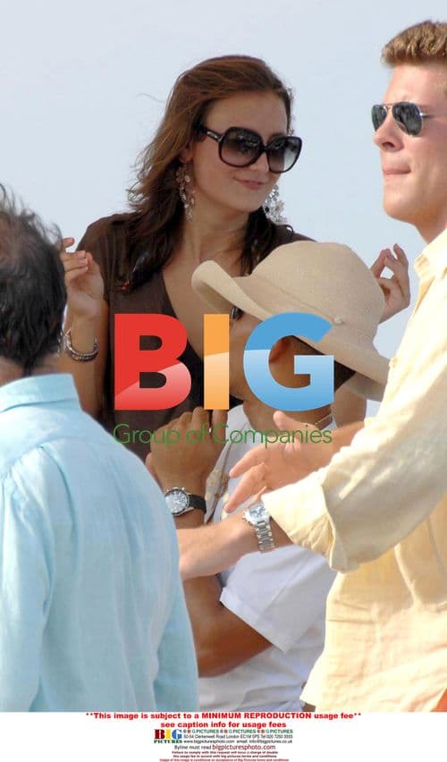 Lewis Hamilton Enjoys Vacation in France