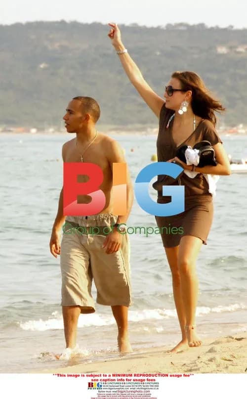 Lewis Hamilton's Vacation in France