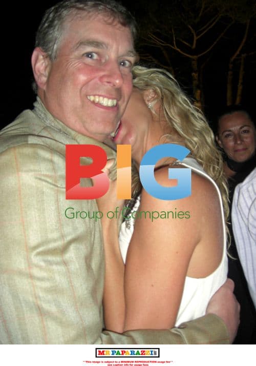 Prince Andrew and Chris Von Aspen Dancing