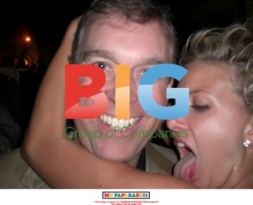 Prince Andrew and Chris Von Aspen at Party in France