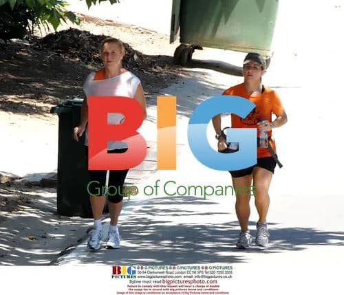 Duchess of York's Casual Jog in Spain