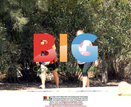 Duchess of York goes for a run in Spain