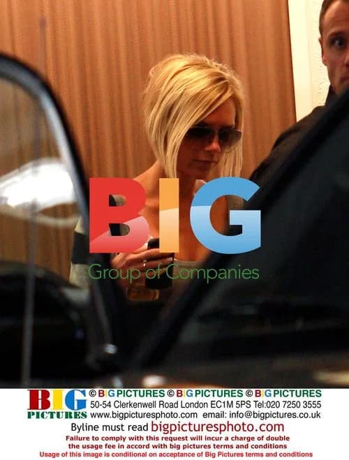 Victoria Beckham leaves LA office block