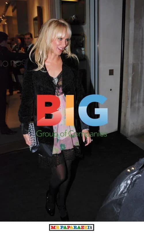 Kimberly Stewart's night out in London