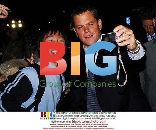 Matt Damon at The Bourne Ultimatum Melbourne Premiere