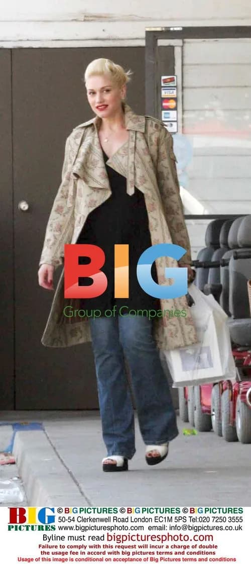 Gwen Stefani and Gavin Rossdale Visit Grandfather
