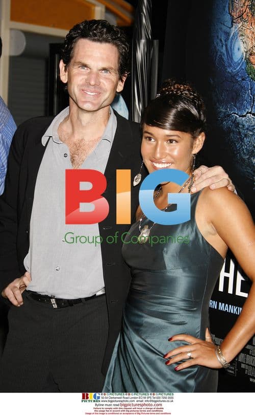 Kilcher and Guest at "The 11th Hour" Premiere