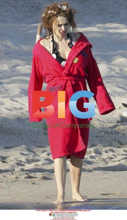 Tim Burton and Helena Bonham Carter on Holiday in Italy