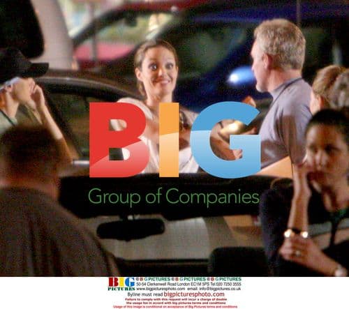 Angelina Jolie on 'Wanted' set in Chicago