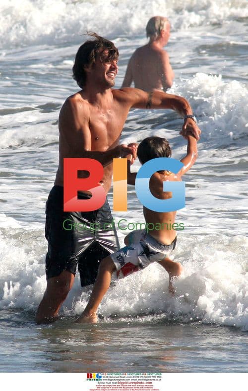 Paolo Maldini on Holiday in Forte Dei Marmi