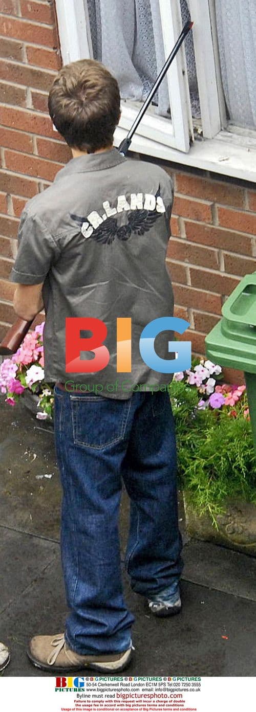 David Platt with gun before shooting spree