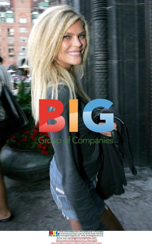 Lykke Mai at Fashion Show in Denmark