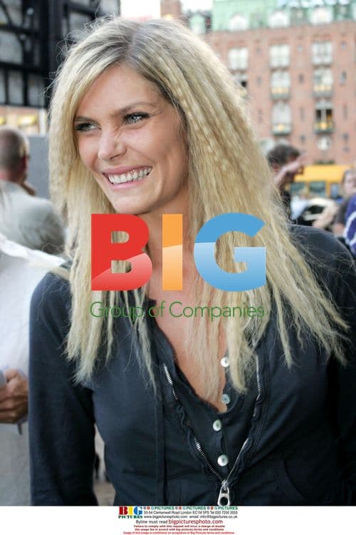 Lykke Mai at fashion show in Denmark