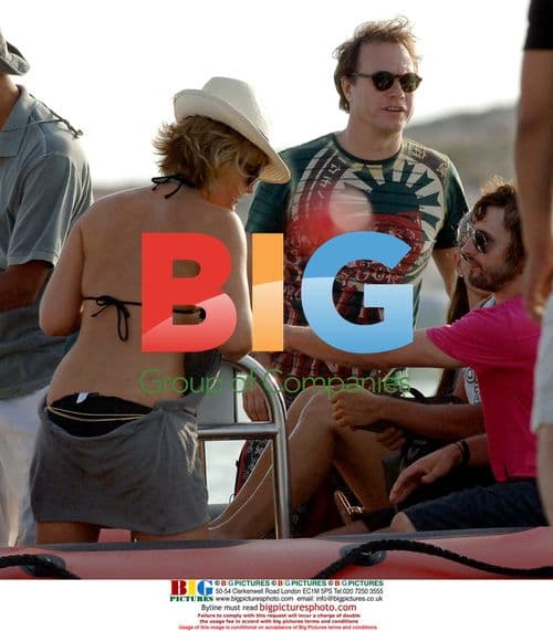 James Blunt and Girlfriend in Formentera