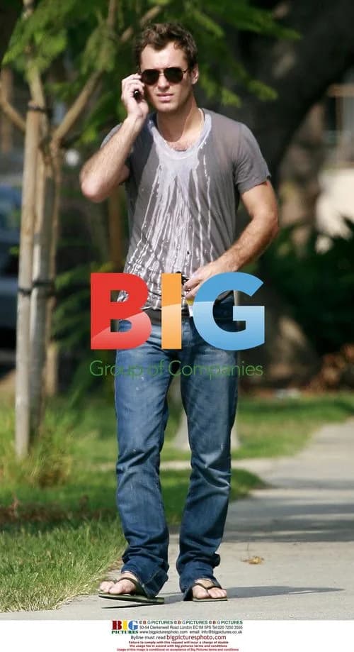 Jude Law at Photo Shoot in Hollywood