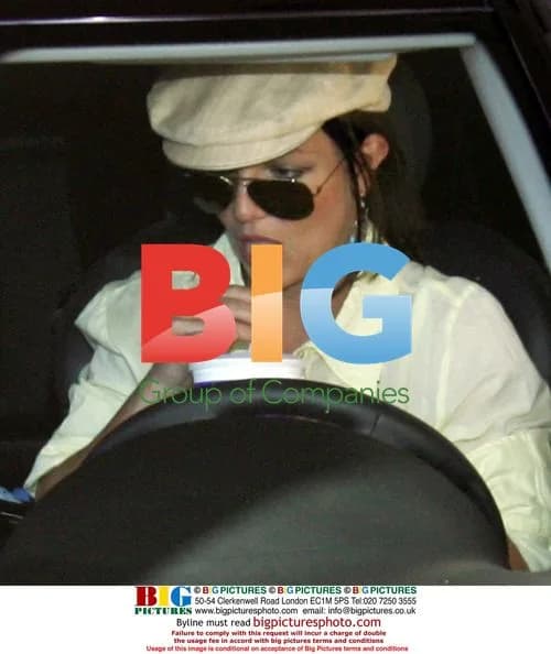 Britney Spears and Cousin Go Wig Shopping in LA