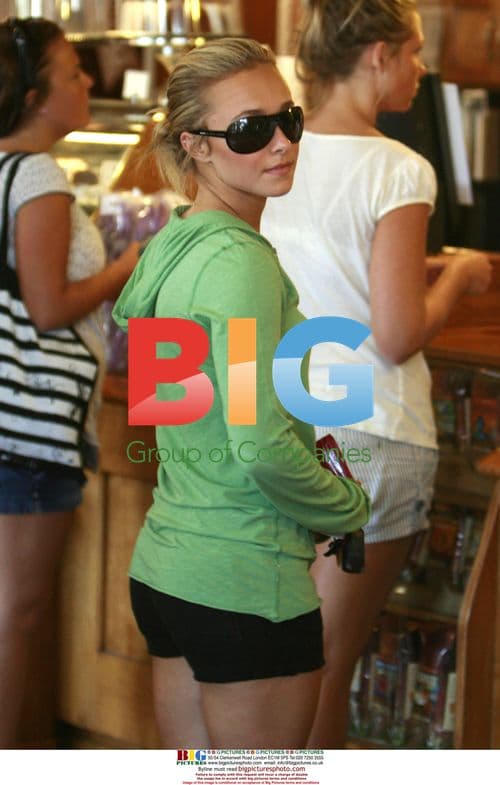 Hayden Panettiere out in LA