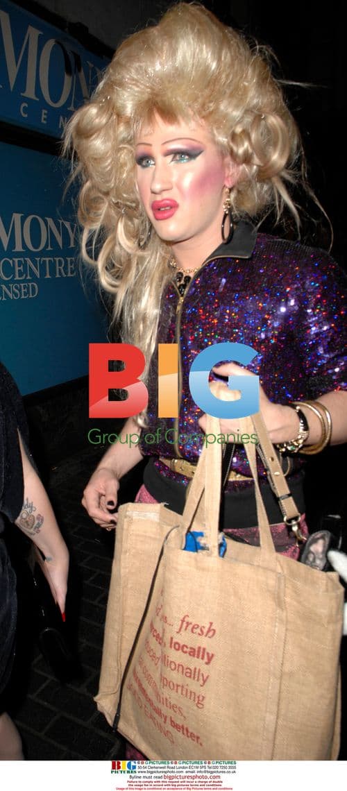 Kelly Osbourne and DJ Jodie Harsh leaving Soho Revue Club