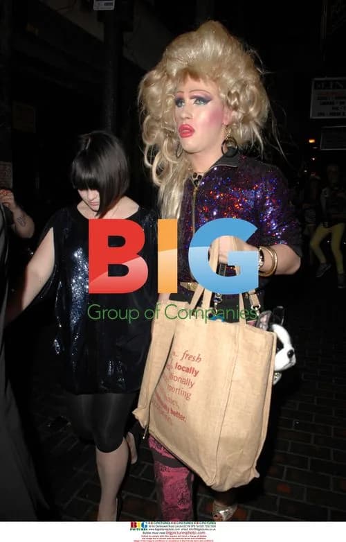 Kelly Osbourne and DJ Jodie Harsh at Soho Revue Club