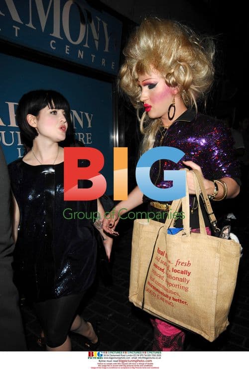 Kelly Osbourne and DJ Jodie Harsh Leaving Club