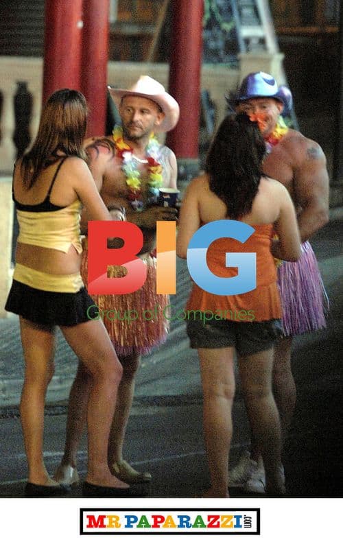 Mark Croft Spotted Chatting to Girls in Magaluf