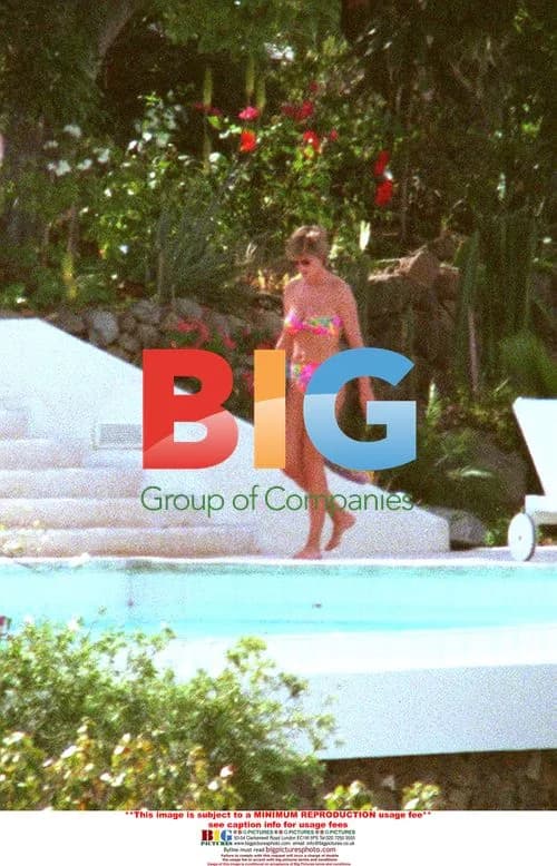 Princess Diana on holiday in St. Barthlemy