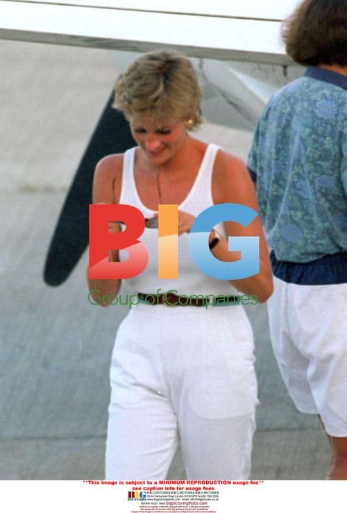 Princess Diana on Holiday in St. Barthlemy