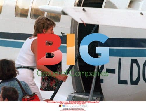 Princess Diana on Holiday in St. Barthlemy