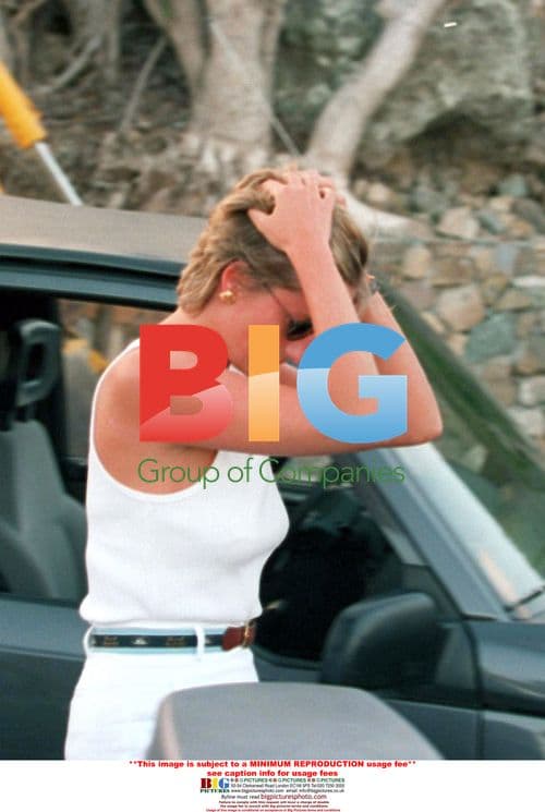 Princess Diana on Holiday in St. Barthlemy