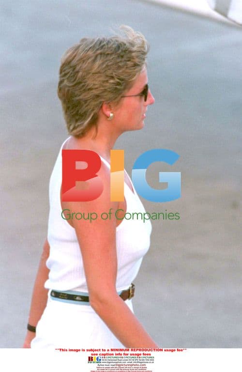 Princess Diana on Holiday in St. Barthlemy