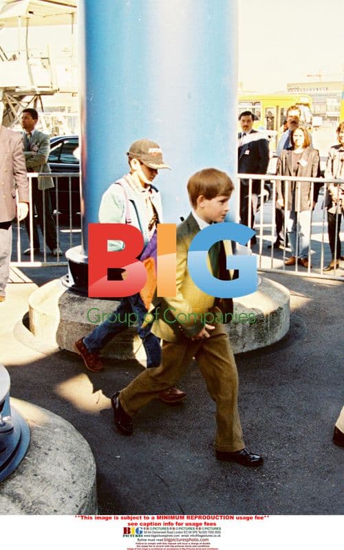 Lady Diana at Zurich Airport