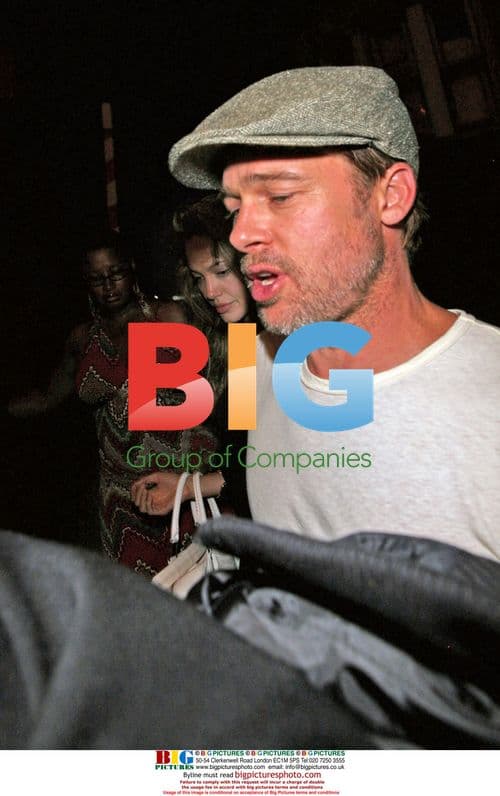 Brad Pitt and Angelina Jolie Dining in Chicago