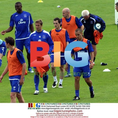 Everton Training Session