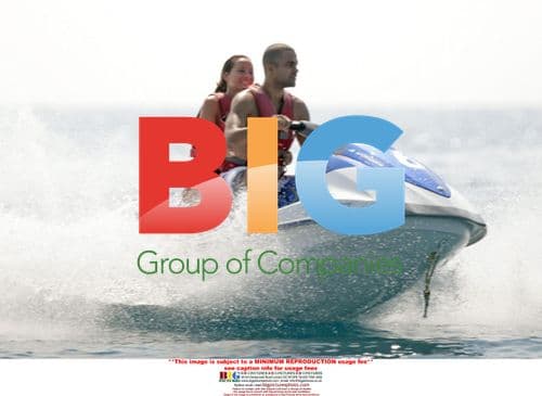 Eva Longoria in Gold Swimsuit with Tony Parker