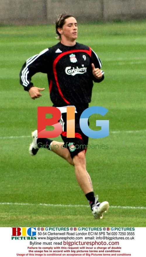 Liverpool Players in Training