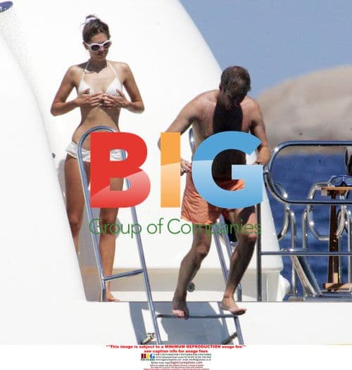 Billionaire Roman Abramovich and Daria Zhukova on Vacation in Sardinia