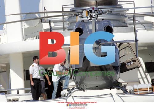 Roman Abramovich and Daria Zhukova in Sardinia