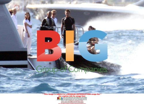 Lewis Hamilton Enjoying Holiday in France