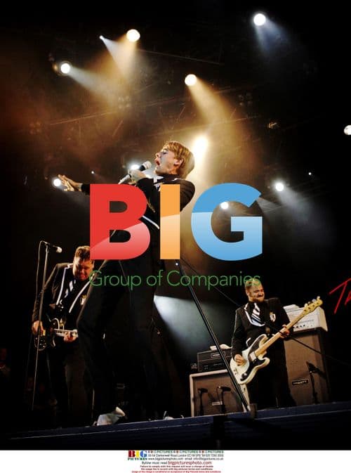 The Hives Performing at Way Out West Festival